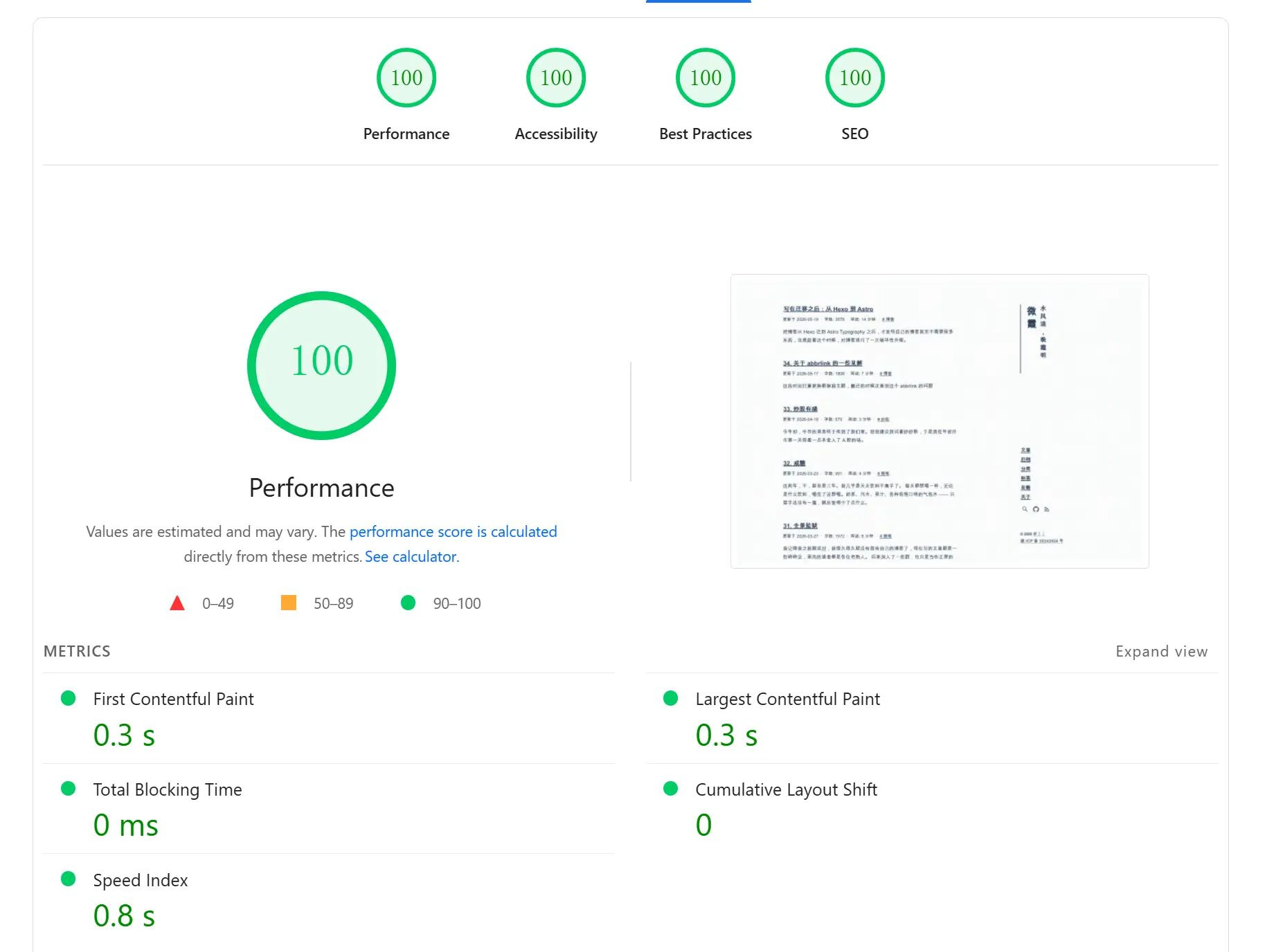 新博客 WebPageTest